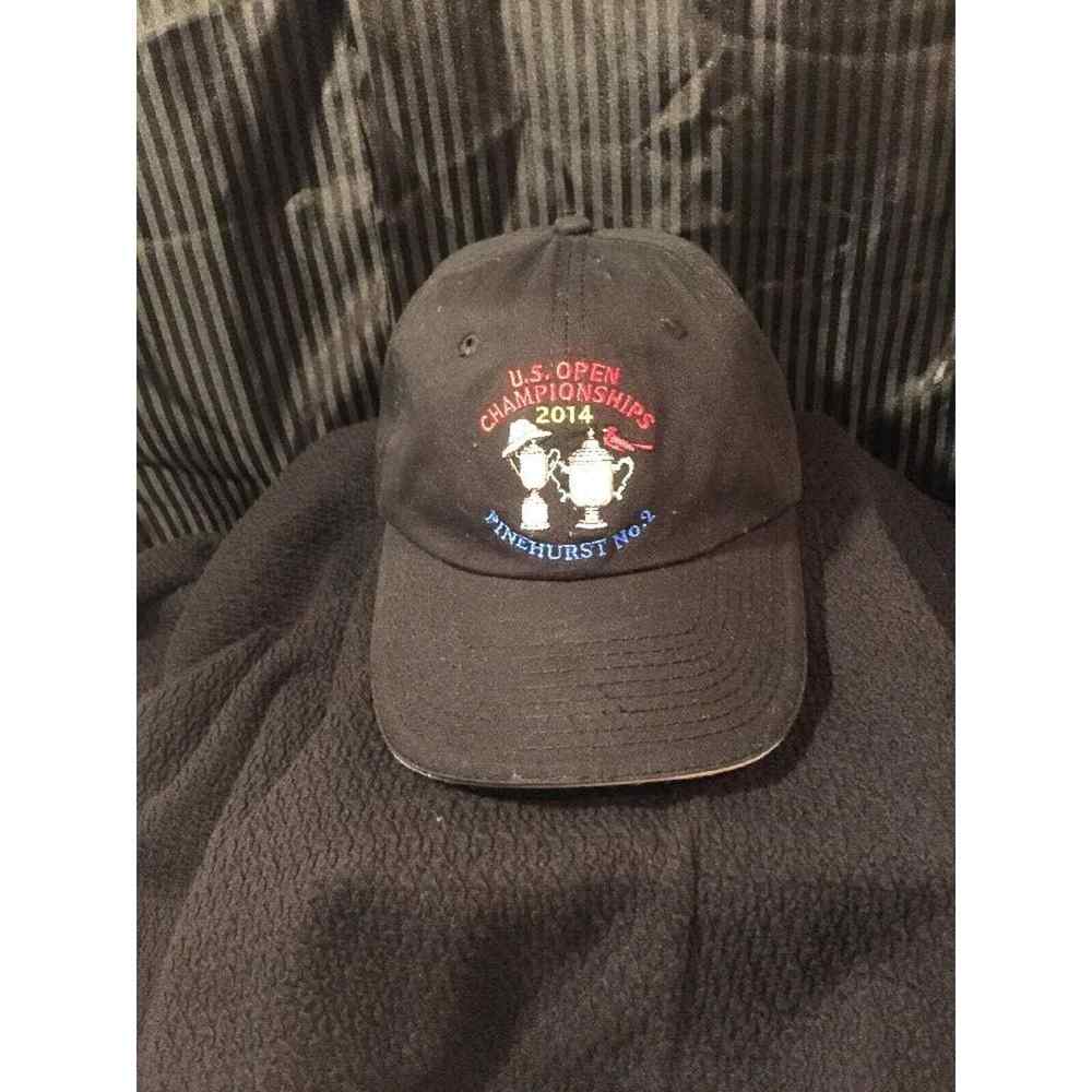 2014 US Open Championships Pinehurst Golf Baseball Cap USGA Member Hat Black